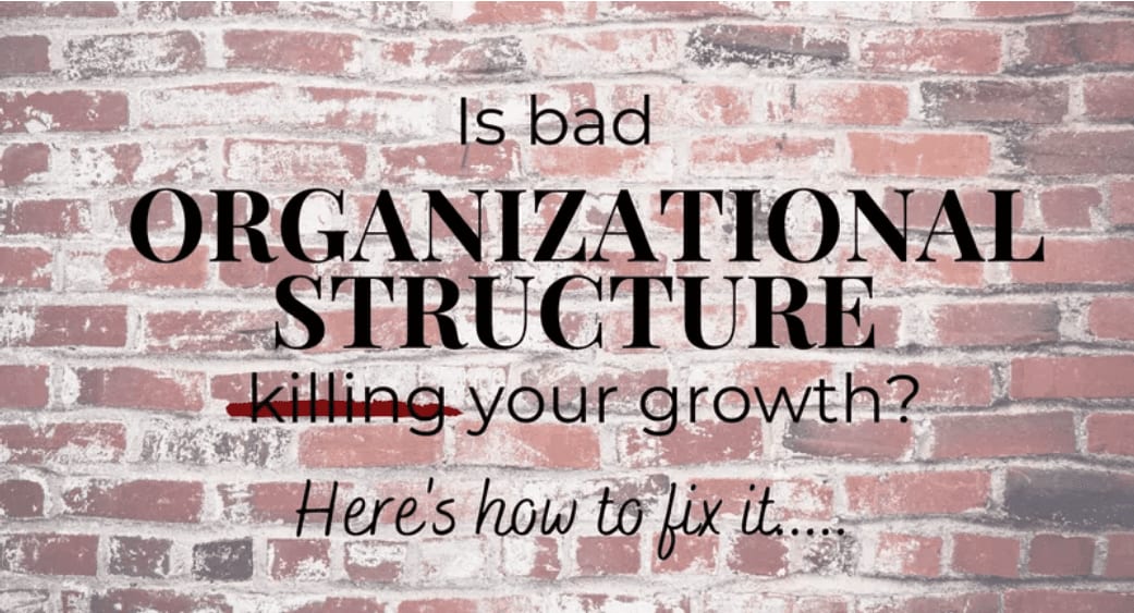Is bad organizational structure killing your growth?